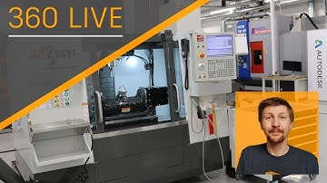 360 Live: Christmas CAM Challenge Live machining