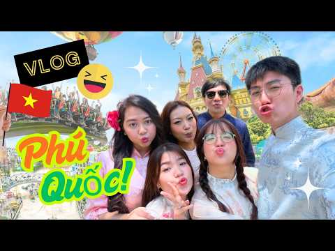 VLOG: JALAN JALAN KE Phu Quoc!!! SUNSET TOWN + VINWONDERS 🌺💐🏰🇻🇳