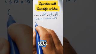 operation with scientific notation, sat math #shorts #math #tiktok #maths #mathematics