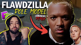 Flawdzilla - Role Model Freestyle (Eminem Remix)| REACTION | @FlawdTV Going off on a Legendary Beat🔥