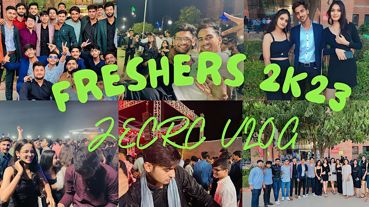 Freshers Party 2023 | JECRC UNIVERSITY |JAIPUR| Full  freshers jecrc vlog | @jecrcuvideo