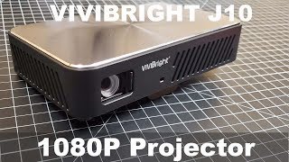 1080P Portable Projector from VIVIBRIGHT J10