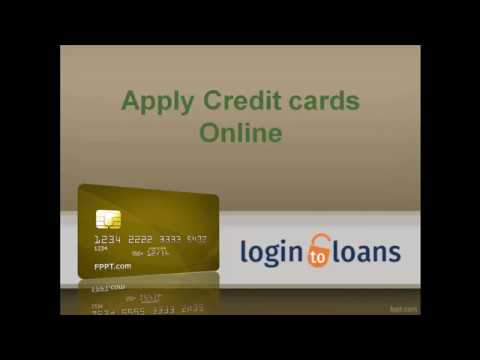 Apply Credit card Online, Credit Cards in India, Credit Card in Hyderabad - Logintoloans - YouTube