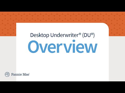 Get to know our Desktop Underwriter
