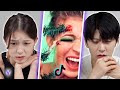틱톡 ‘특수 메이크업 지우기’를 처음 본 한국인 남녀의 반응 | Y