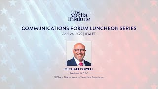 Michael Powell Speaks At TMI Luncheon, April 2022