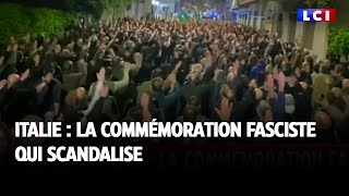 Italie : la commémoration fasciste qui scandalise