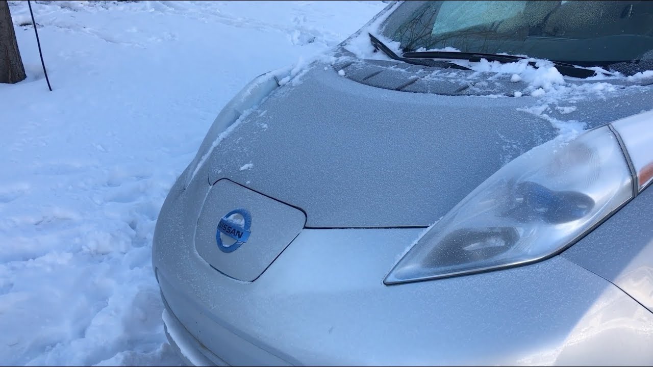 Nissan Leaf Cold Weather Driving A Frosty You Nissan Leaf Cold Weather Driving A Frosty
