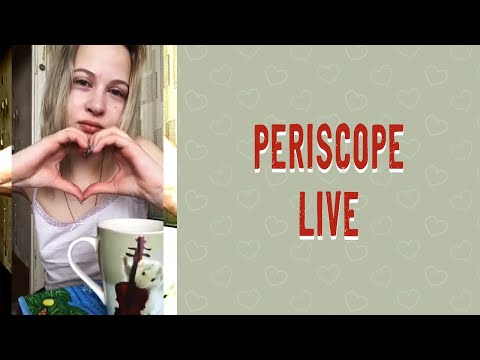 PERSICOPE LIVE 💖 Having Breakfast