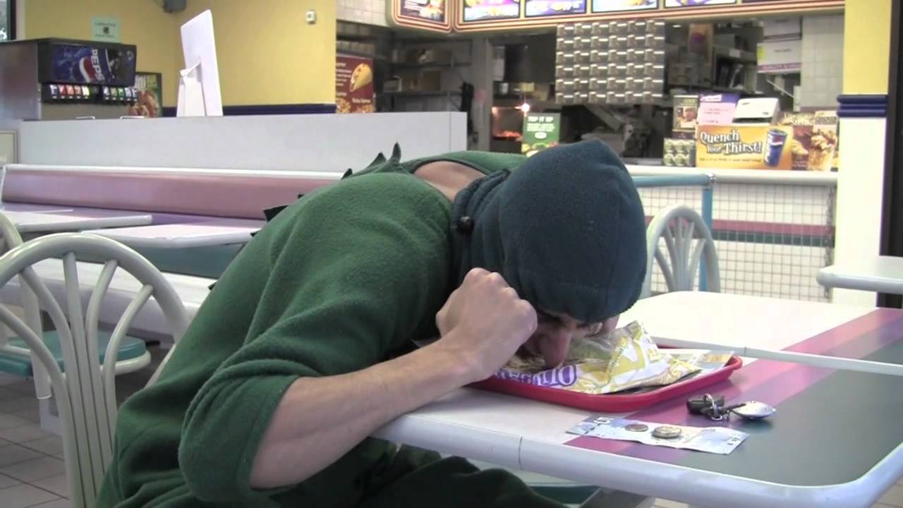 Dinosaur Eats A Taco