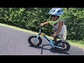 strider : 10 เดือนผ่านไปมาดูพัฒนาการการขี่ balance bike ของเฟิร์สกัน