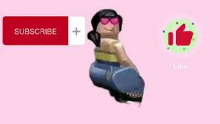 Hot Pink Bacon Girl Twerks And Gets Robux