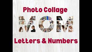 How to Create Photo Collage Letters & Numbers in Canva | Etsy Digital Template Tutorial screenshot 1