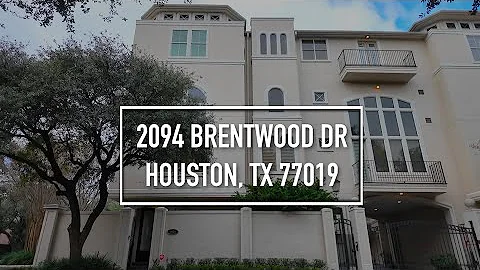 2094 Brentwood Drive Houston, TX 77019