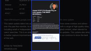 Google's August Core Update A Boost for Small Sites 🔥 #shorts