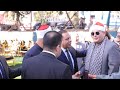 لحظه وصول الشيخ محمود القزاز عزاء والده سياده النائب احمد بدوى ترسا طوخ القليوبيه