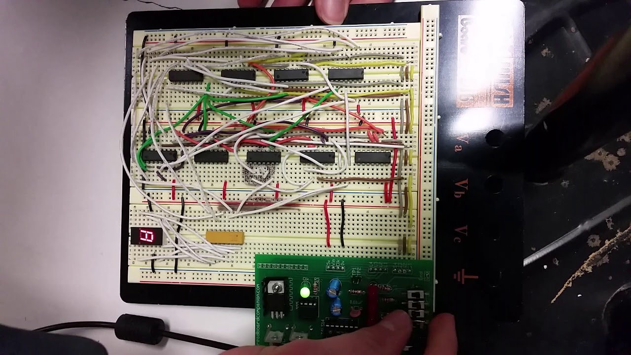 7 Segment Cathode - 8 Letter Word - DAYLIGHT - YouTube