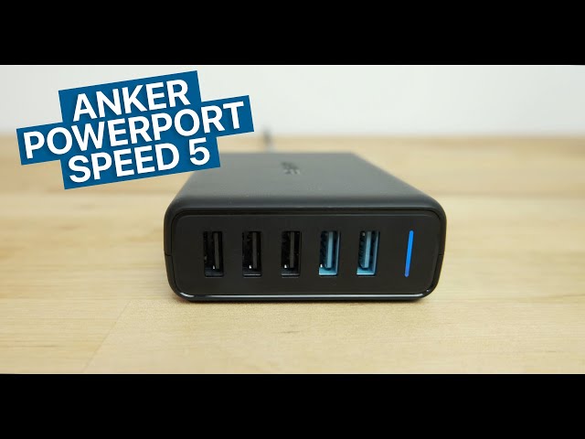 Anker Powerport Speed 5 Fast Charger Review