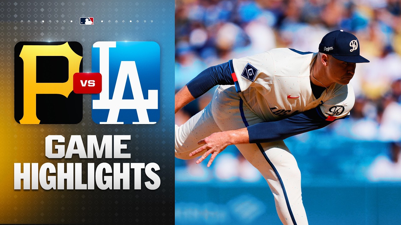 Pirates vs. Dodgers Highlights (8/22/26) | MLB Highlights