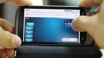 Flash Templates on Nexus One