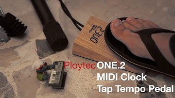 Ploytec ONE.2 MIDI Clock Tap Tempo Pedal - A Quick Demo