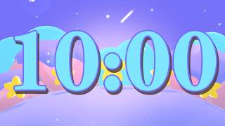 10 Minute Calm Ambient Timer ⏳ | Relaxing Countdown for Focus & Study | 10 Min Countdown Relax Focus
