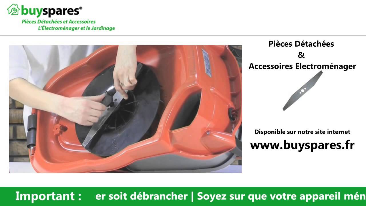 Comment Remplacer La Lame Metallique Sur Une Tondeuse A Gazon Flymo