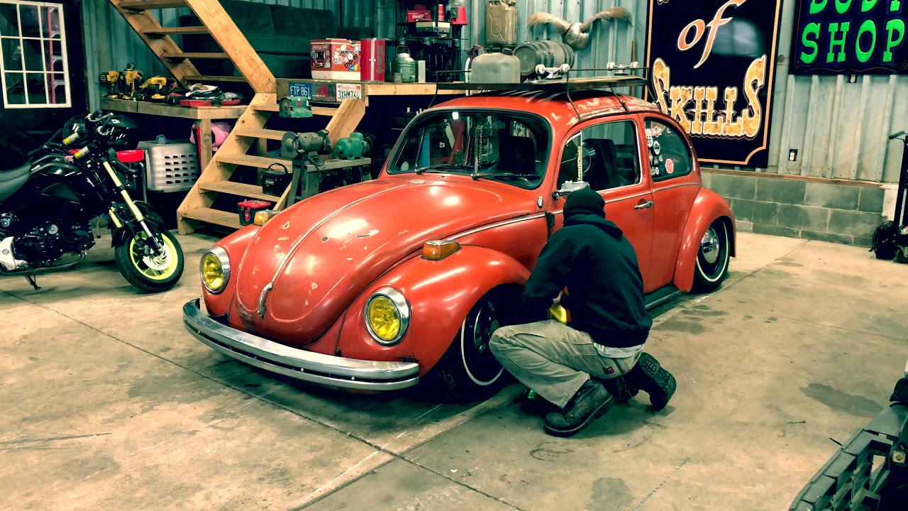 Bagged 1971 vw bug