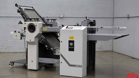 Baum 2020 Pile Feed Paper Folder