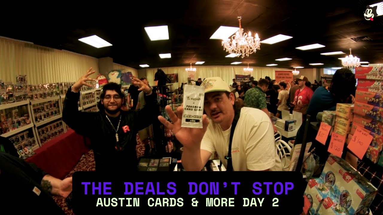 The Deals Don't Stop! | Vendor POV | Austin Cards & More Day 2
