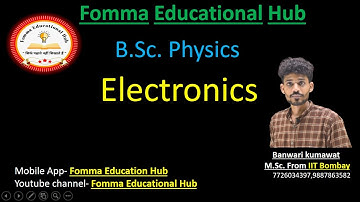 B.SC. PART-2 ELECTRONICS (Both Medium) chapter-2 Lecture 01 Types Of Materials