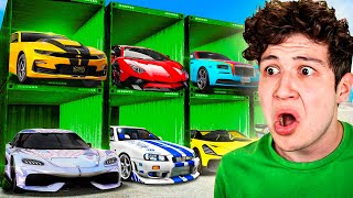 ABRIENDO CONTENEDORES de COCHES MILLONARIOS en GTA 5! 🚘💵 (Mods)