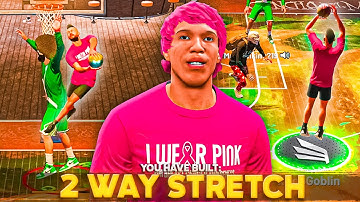 MY 99 2-WAY STRETCH FOUR with CONTACT DUNKS is TAKING OVER NBA 2K22!