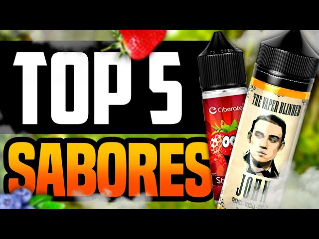 🍓¡Los 5 Mejores LÍQUIDOS para VAPEAR Sin NICOTINA! (2023)✓