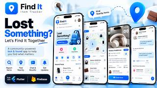 Details Find It 🔎 | Modern Lost & Found App | Flutter UI Showcase | DevEngine News