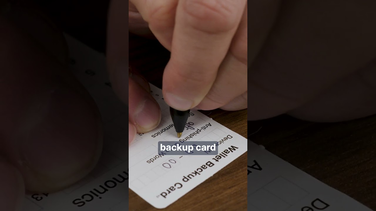 How to setup a Coldcard PIN