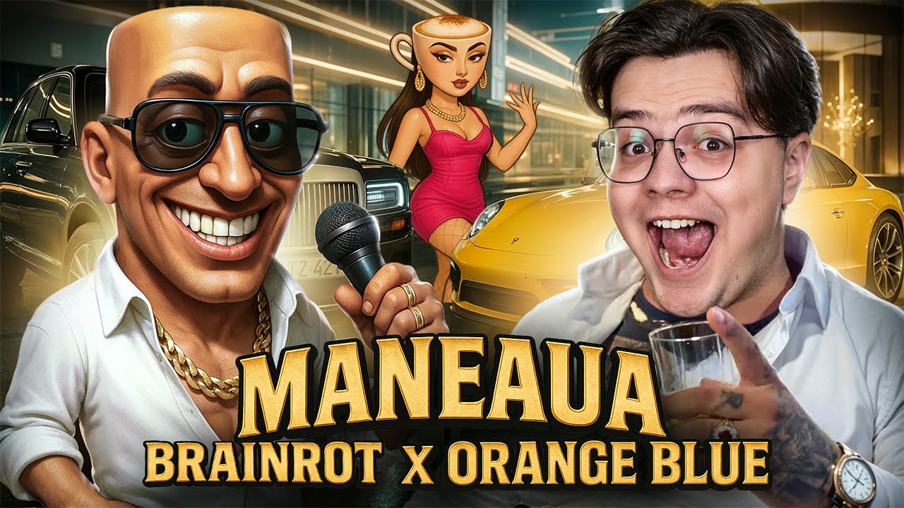 Am creat o MANEA BRAINROT și Orange Blue !!!