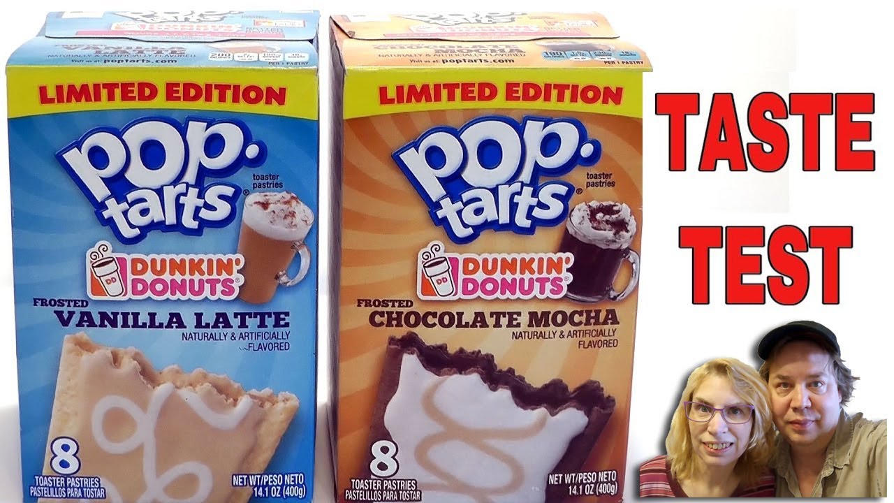 POP TARTS  Vanilla Latte & Chocolate MOCHA Taste Test