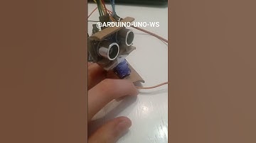 РАДАР ИЗ УЛЬТРАЗВУКОВОГО ДАТЧИКА! НА АРДУИНО #shorts  #arduino #arduinoproject #реки