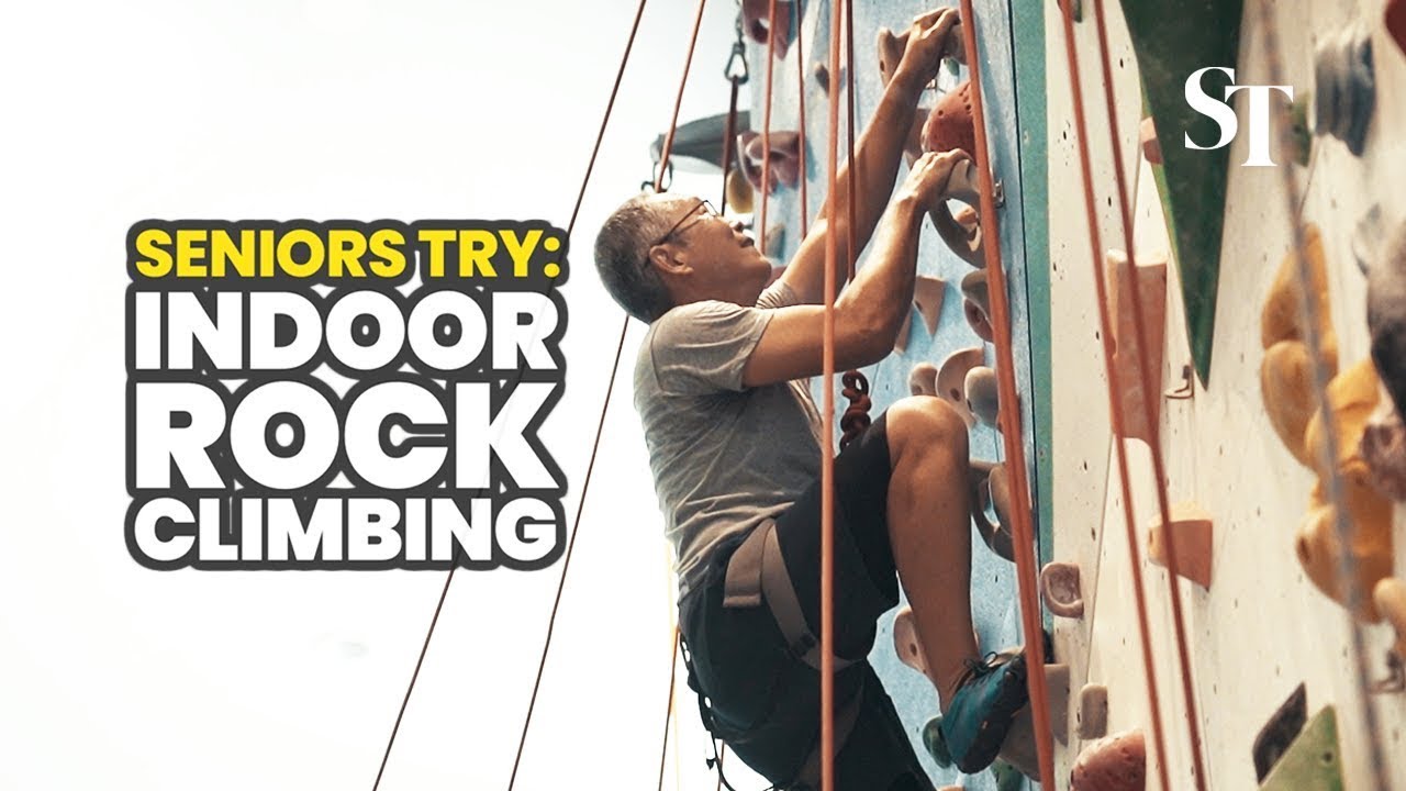 Seniors rock (climb) Over60s scaling walls like SpiderMan YouTube