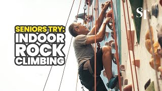 Seniors rock (climb): Over60s scaling walls like SpiderMan