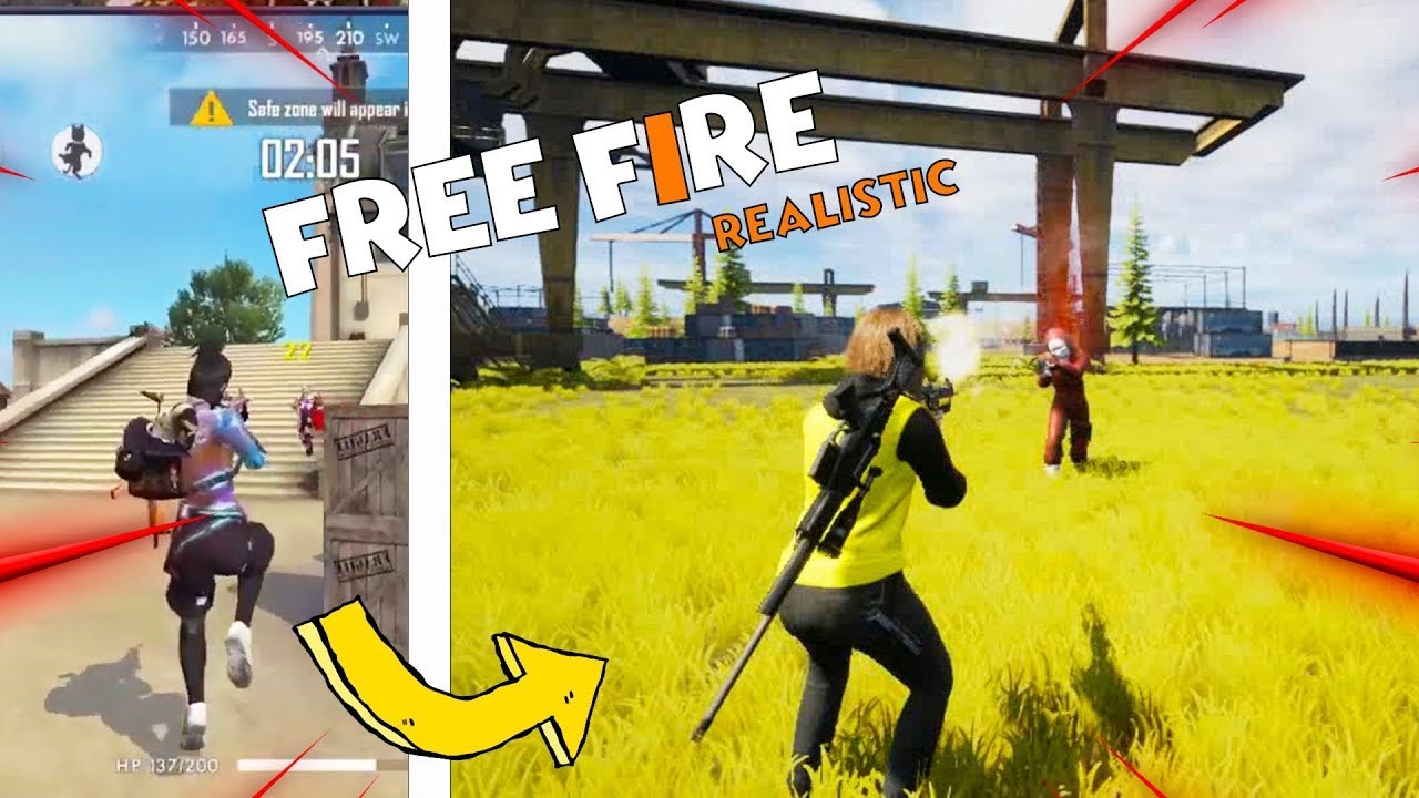 I Made Free Fire Realistic!! 