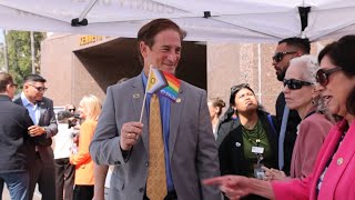 Pride Flag Raising Ceremony
