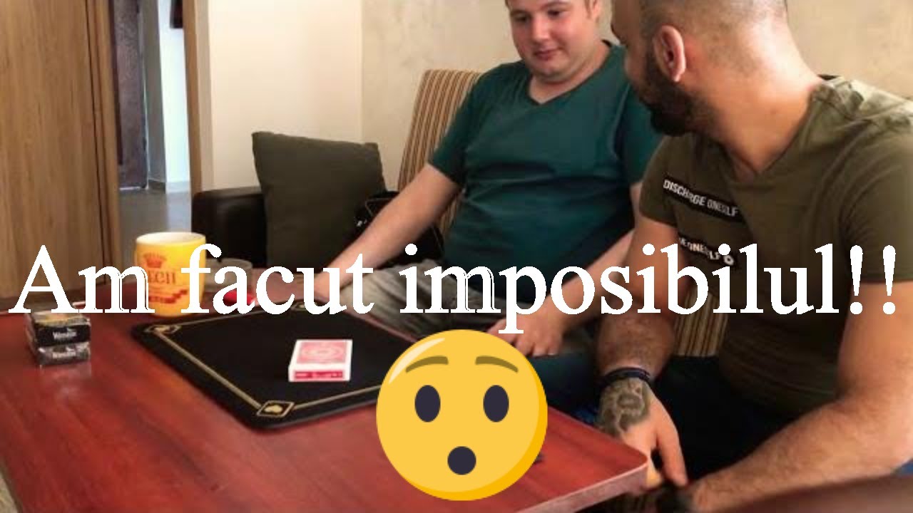 A fost cea mai norocoasa zi din viata mea, am castigat la un joc de poker, este imposibil.