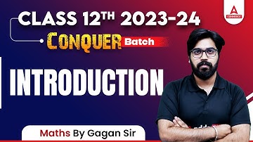 Class 12 Maths Introduction | CBSE Board Exam 2024 Preparation | Maths with Gagan Makkar Sir
