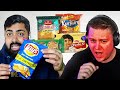 Trying INDIAN SNACKS with British YOUTUBER ft. Sidemen Crew