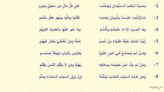 اللغة العربية - صف 12 - نموذج اختبار النص الشعري ١
