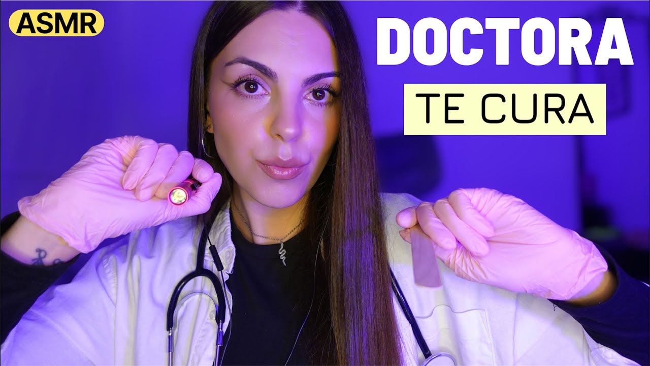 ASMR | DOCTORA te cura LA GRIPE 👩🏻‍⚕️ Roleplay en Español.
