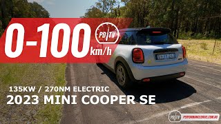 2023 MINI Cooper SE (Electric) 0-100km/h &amp; motor sound