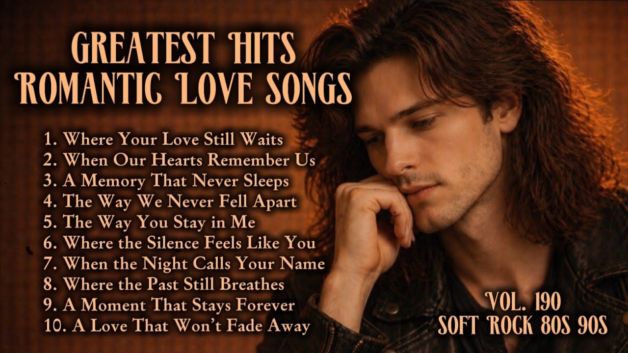 Greatest Hits Romantic Love Songs | Soft Rock 70s, 80s, 90s | Where ...